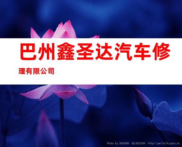 巴州鑫圣达汽车修理有限公司