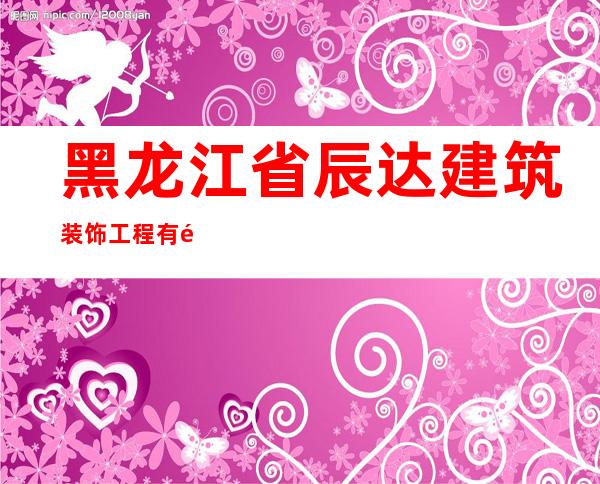 黑龙江省辰达建筑装饰工程有限公司